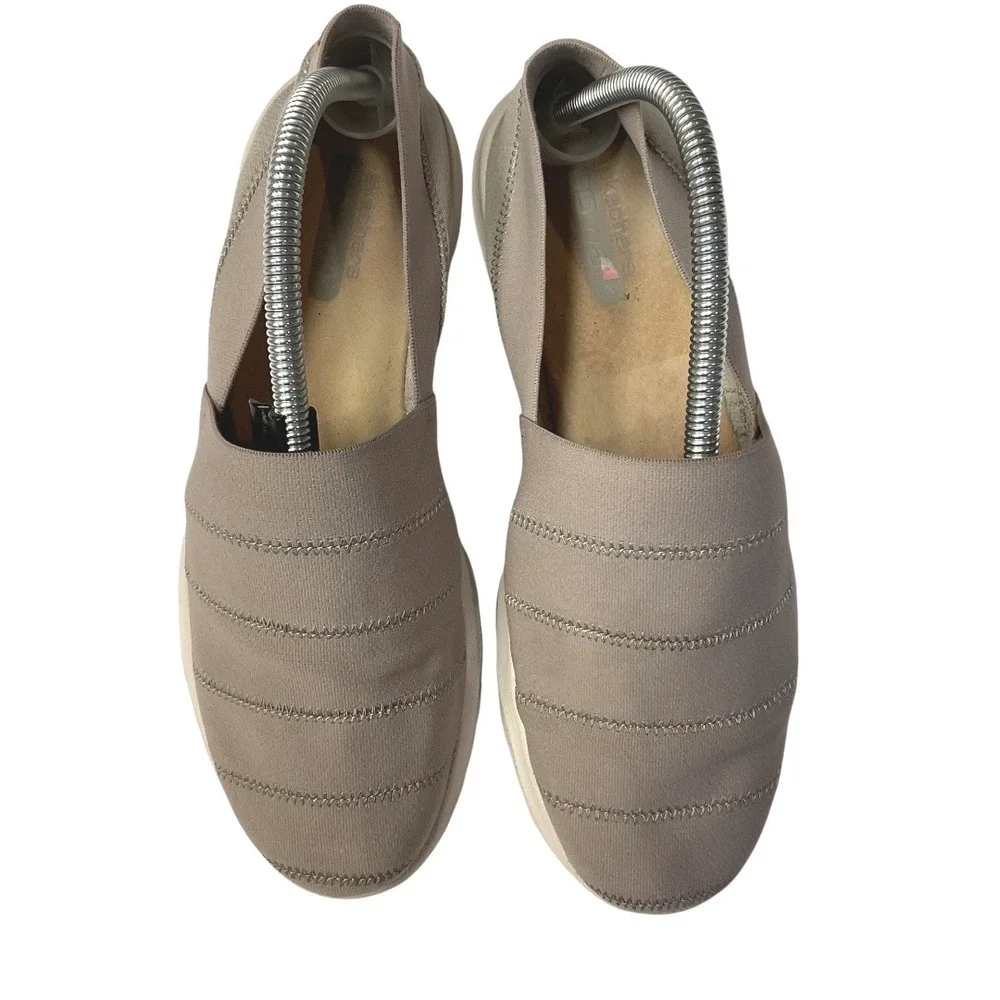 Skechers GOwalk Travel Gracious Joy Size W9 Taupe Slip On‎ Comfort